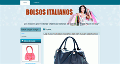 Desktop Screenshot of bolsositalianos.com