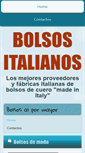 Mobile Screenshot of bolsositalianos.com